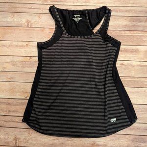 Marika Tank Top Black/ Gray Small